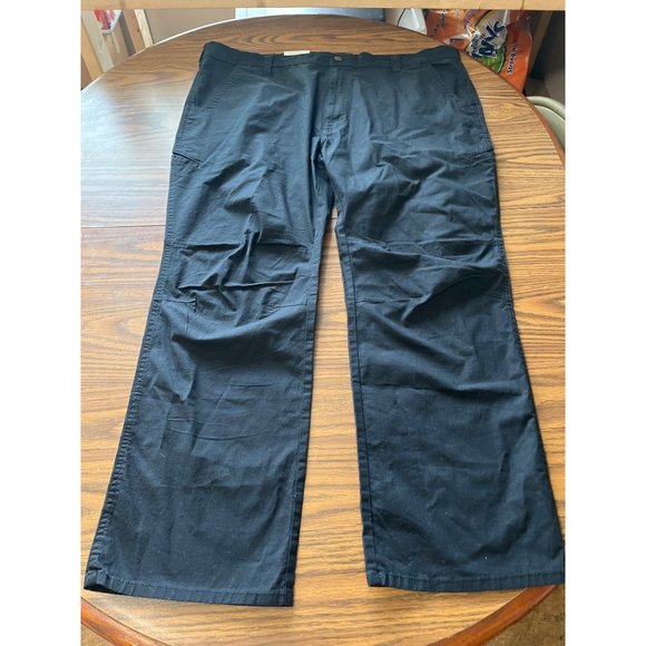 Dickies Ripstop Range Pants Regular Fit Black straight leg pants 44x30 - Picture 1 of 5